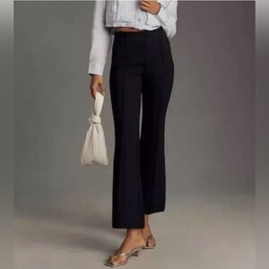 Anthropologie The Margot Kick-Flare Cropped Pants by Maeve Plus Size 3X